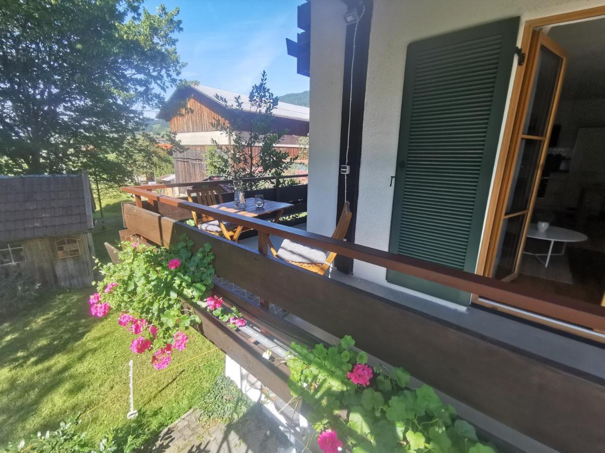 Ferienwohnung Wiesenblick Bad Hindelang Eksteriør billede