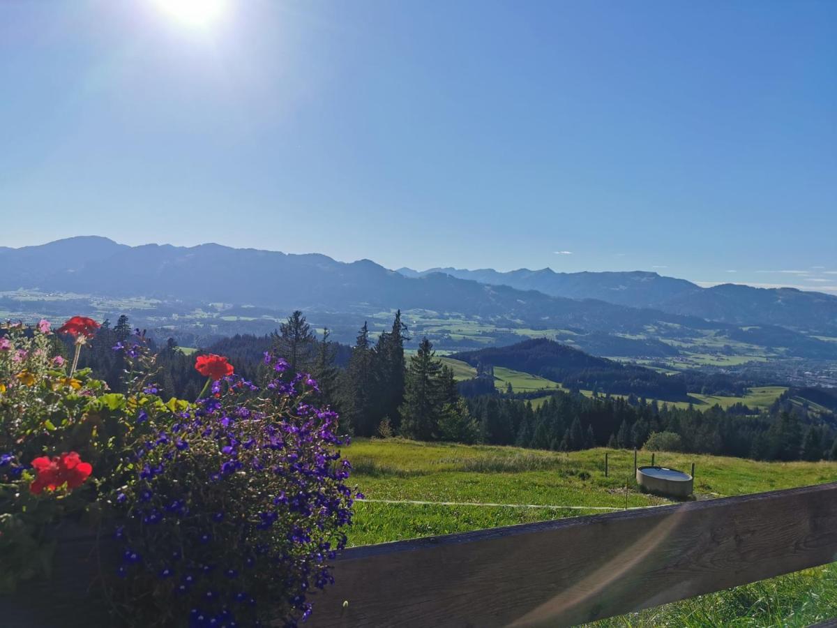 Ferienwohnung Wiesenblick Bad Hindelang Eksteriør billede