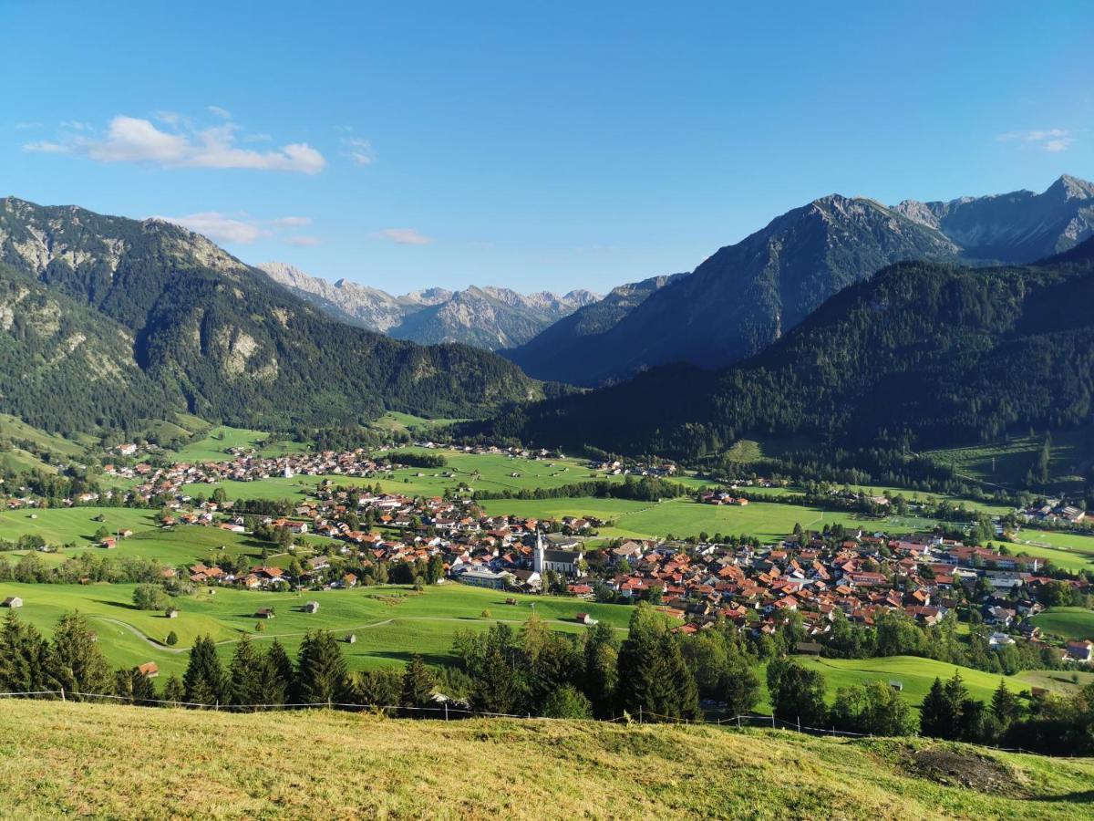 Ferienwohnung Wiesenblick Bad Hindelang Eksteriør billede