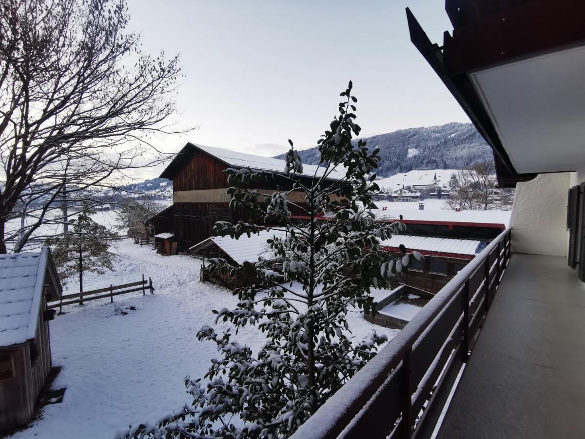 Ferienwohnung Wiesenblick Bad Hindelang Eksteriør billede